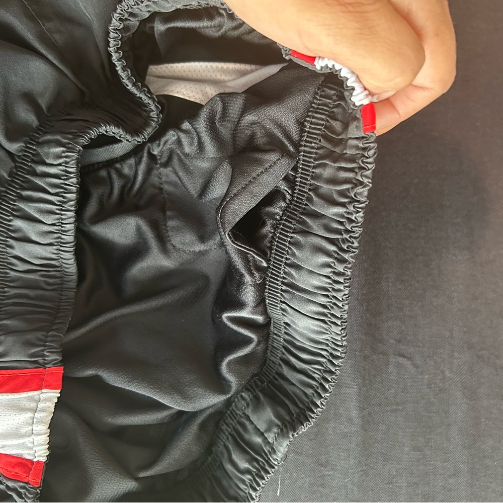 Nike Black and Red Athletic Shorts - Picture 9 of 15